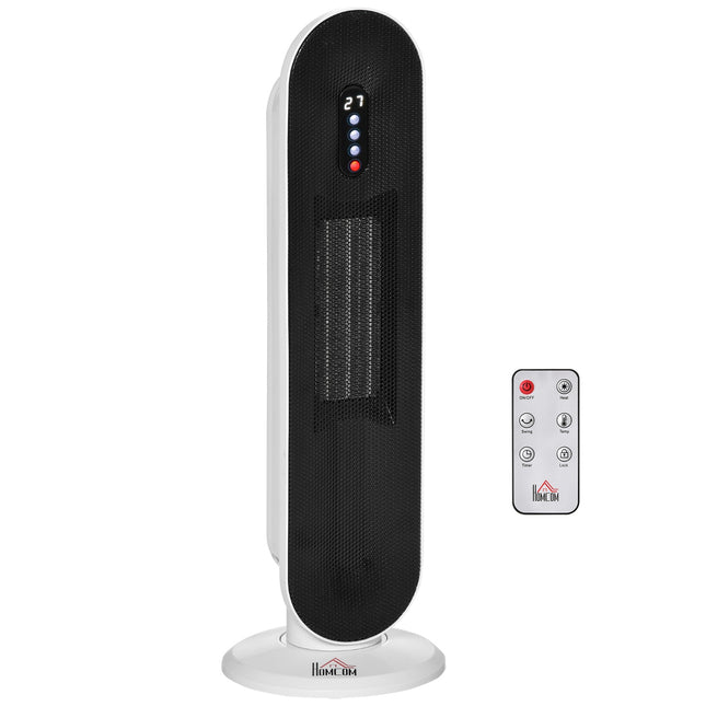 Keramik-Turmheizlüfter, 2000W, Fernbedienung & Timer, Oszillierend