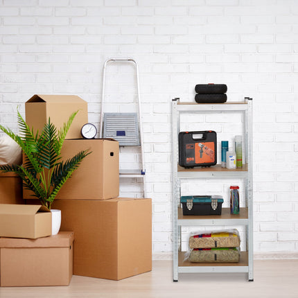 Heavy Duty 4-Level Steel Shelving Unit