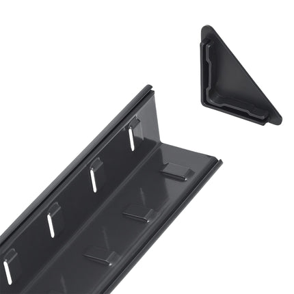 Heavy-Duty Adjustable Shelving Unit, 180x60x30 cm