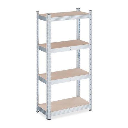 Heavy Duty Galvanised Metal Shelving Unit, Adjustable