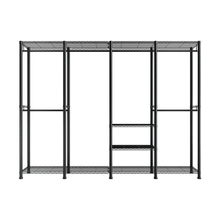 Heavy-Duty Garment Rack, 10 Tiers, 4 Hanging Rods