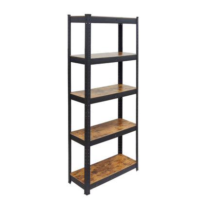 Heavy-Duty Metal Shelving Unit, 500kg Capacity
