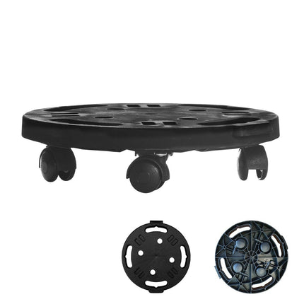 Heavy-Duty Plant Caddy with 4 Universal Wheels, 30x28x7 cm
