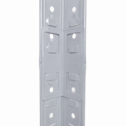 Heavy-Duty Shelving Unit with 5 Adjustable Tiers, 175 kg per Tier, Grey