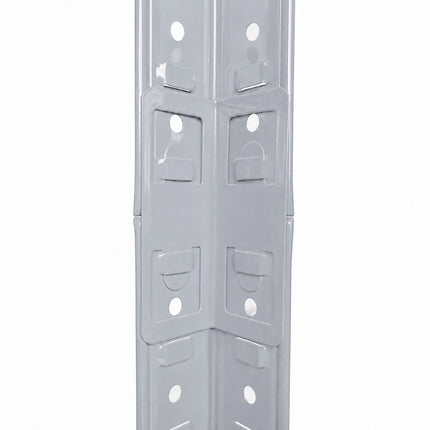 Heavy-Duty Shelving Unit with 5 Adjustable Tiers, 175 kg per Tier, Grey
