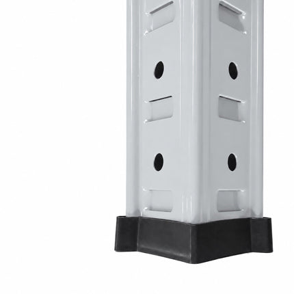 Heavy-Duty Shelving Unit with 5 Adjustable Tiers, 175 kg per Tier, Grey