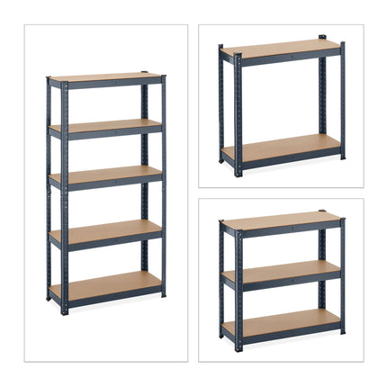 Heavy Duty Shelving Unit with 5 Levels