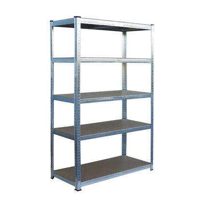 Heavy-Duty Steel Shelving Unit, 5 Tiers, 875 kg Capacity