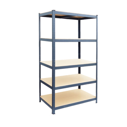 Heavy-Duty Steel Storage Rack with 5 Adjustable Shelves, 875 kg, Anthracite