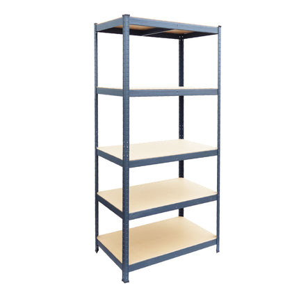 Heavy-Duty Steel Storage Rack with 5 Adjustable Shelves, 875 kg, Anthracite