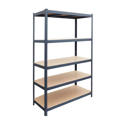 Heavy-Duty Steel Storage Rack with 5 Adjustable Shelves, 875 kg, Anthracite
