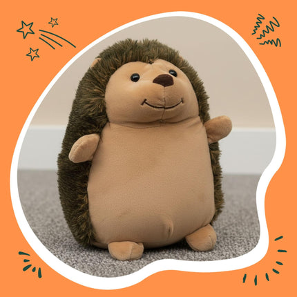 Igel Türstopper, sandgefüllt, weicher Stoff