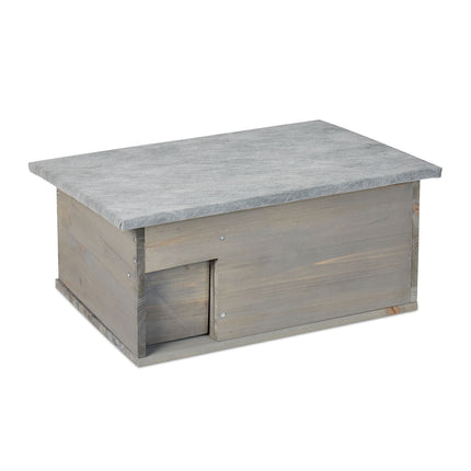Hedgehog House Kit – Winter Shelter with Entry Flap