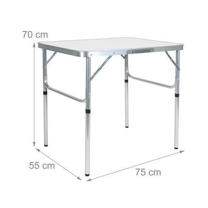 Height-Adjustable Folding Camping Table – Portable & Lightweight