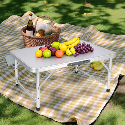 Height-Adjustable Folding Camping Table – Portable & Lightweight
