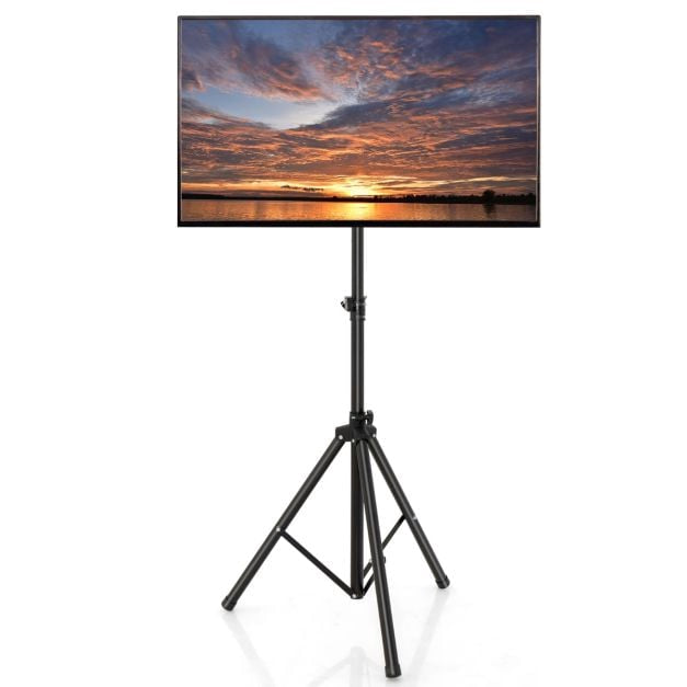 Výškově nastavitelný TV stojan na trojnožce, 21–47 palců, 35 kg