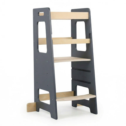 Height-Adjustable Toddler Learning Tower, MDF Wood