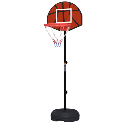 Support de panier de basket réglable en hauteur, cible de fléchettes magnétique 129-179 cm