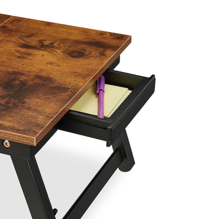 Height adjustable laptop table