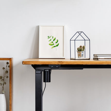 Height adjustable table frame