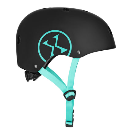 Helmet Black-Blue, Size S (52-56cm)