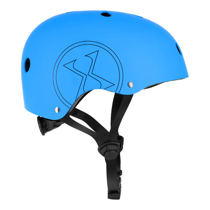 Helm Blau, Größe M (55–58 cm)