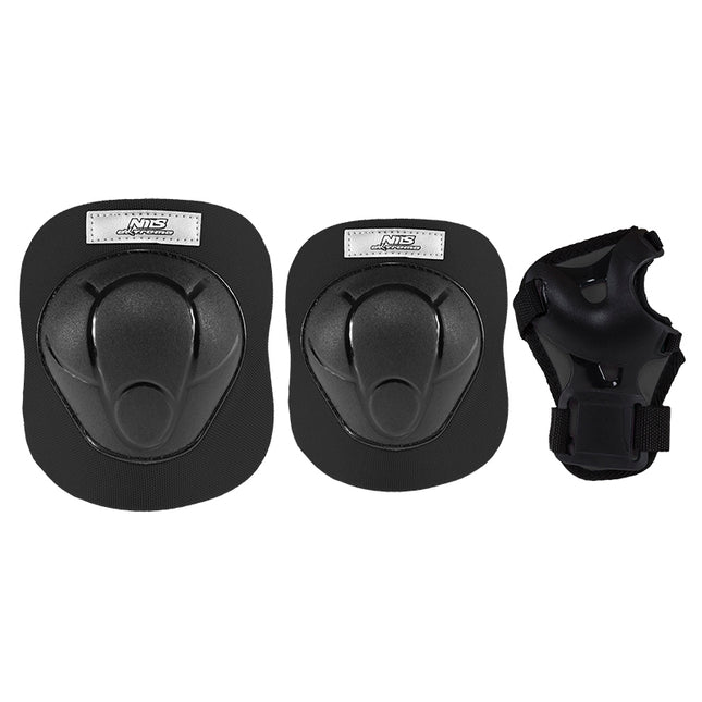 Helm- und Polsterset, Größe S, Schwarz