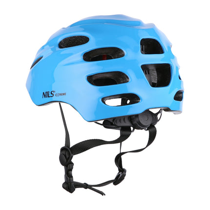Helm mit Protektoren-Set, Blau, Größe S