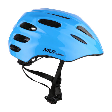 Helm mit Protektoren-Set, Blau, Größe S