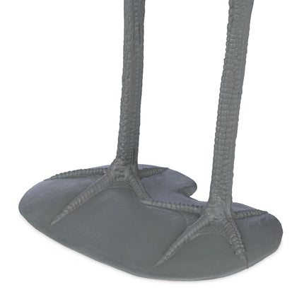 Heron Decoy for Pond Protection – White, Durable Plastic