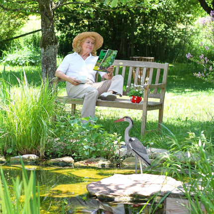 Reiher Gartenfigur 2er Set