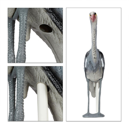 Reiher Gartenfigur 2er Set