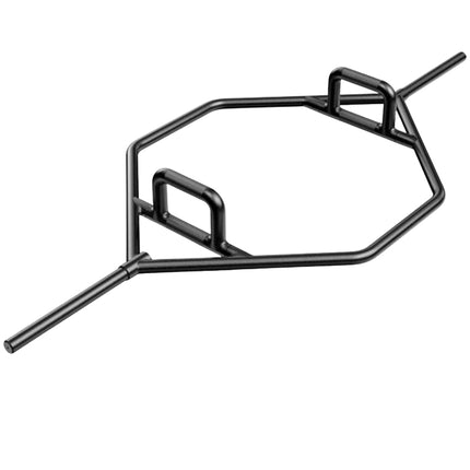 Hexagon Trap Bar, 226 kg Capacity, Steel, Black