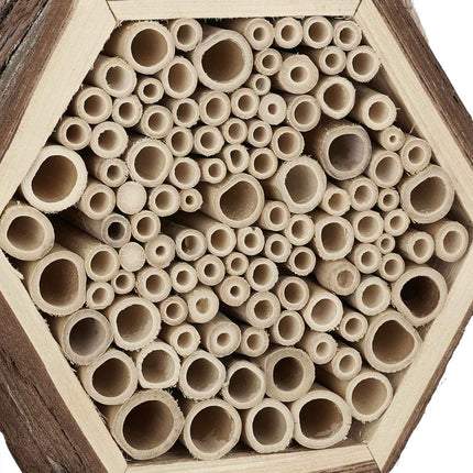 Insektenhotel hexagonal für Bienen