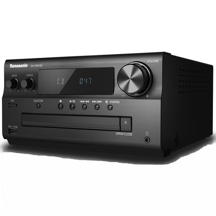Hi-Res Audio Stereo System with CD, Bluetooth, USB/DAC