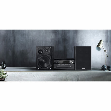 Hi-Res Audio Stereo System with CD, Bluetooth, USB/DAC
