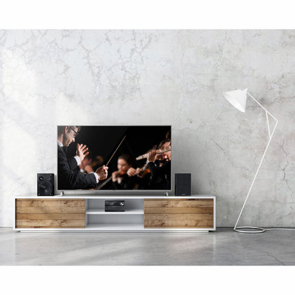 Hi-Res Audio Stereo System with CD, Bluetooth, USB/DAC