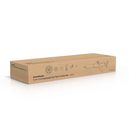 Hochdruck-Luftkolben mit 7 Zubehörteilen und Manometer