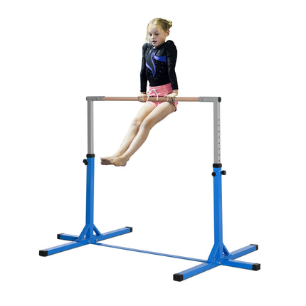 Verstellbares Reck, 75 kg Belastung, Stahl und Holz