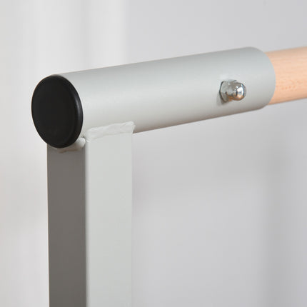 Verstellbares Reck, 75 kg Belastung, Stahl und Holz