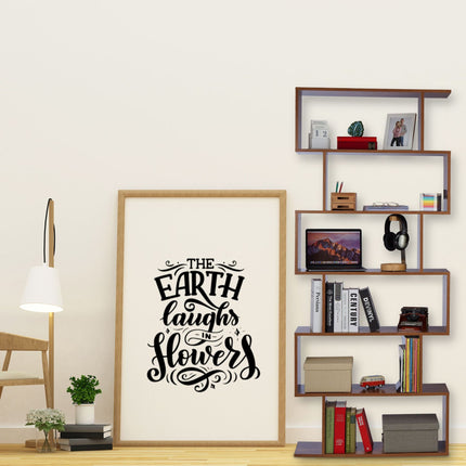 High bookcase brown
