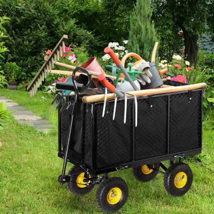 High handcart for the garden