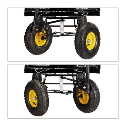 High handcart for the garden