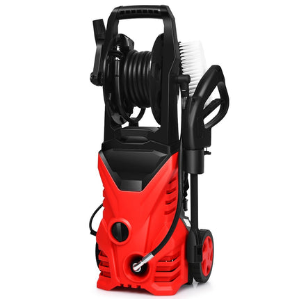 Hochdruckreiniger 1400W Terrassenreiniger blau/rot 27 x 27 x 68 cm - rot