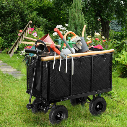 Hohe Schubkarre für den Garten