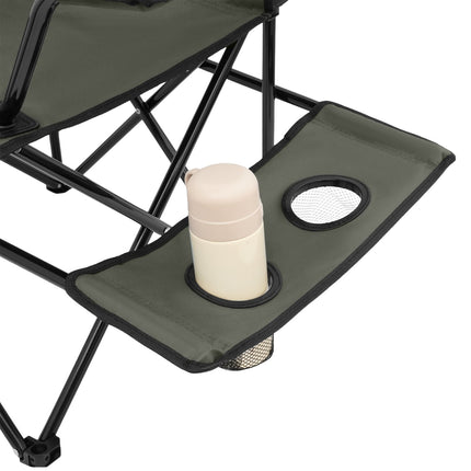 Turistická židle, khaki – lehká, přenosná