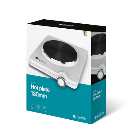 Plaque de cuisson simple 180 mm 1500 W KP110 Blanc