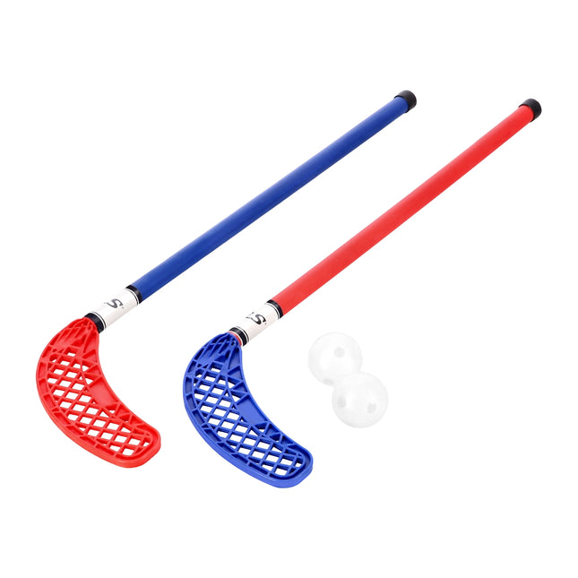Hockeyschläger-Set – Schläger, Puck, Handschuhe