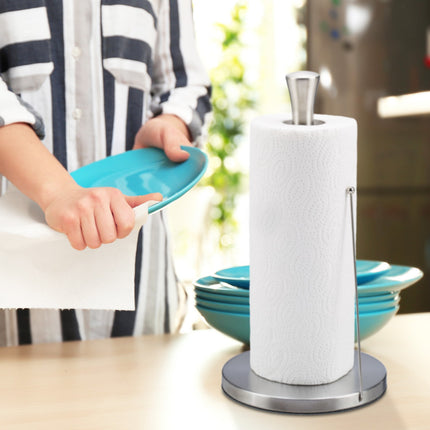 Holder for kitchen roll standing