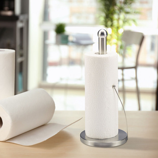 Holder for kitchen roll standing